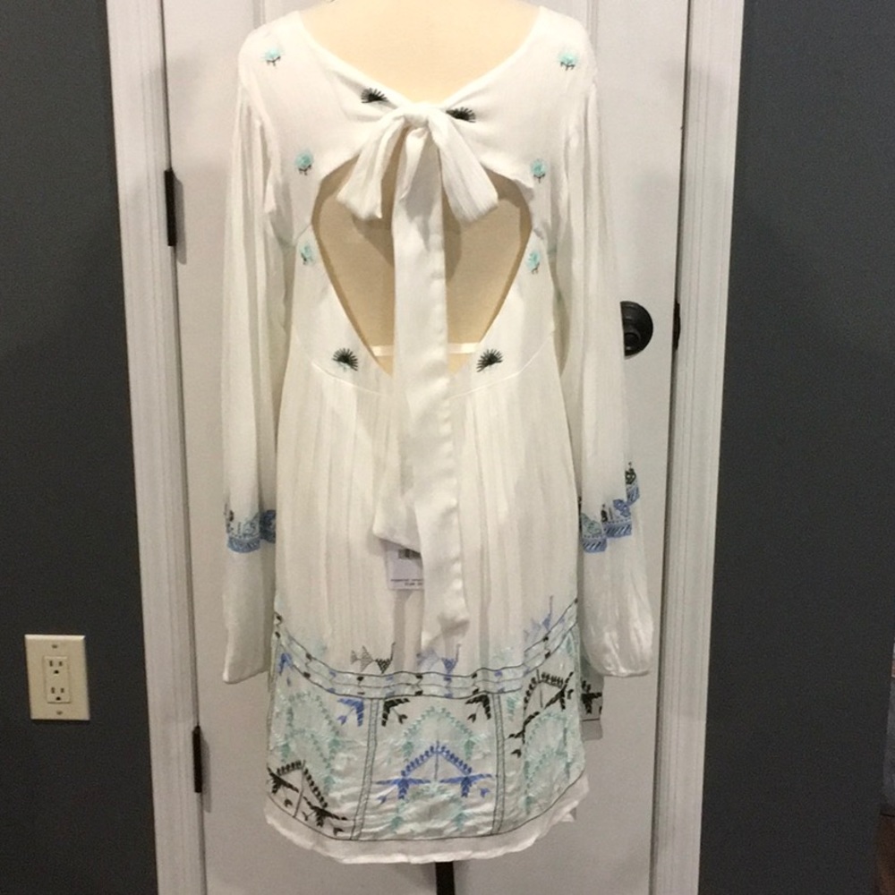 Free People Embroidered Dress - Picture 3 of 8